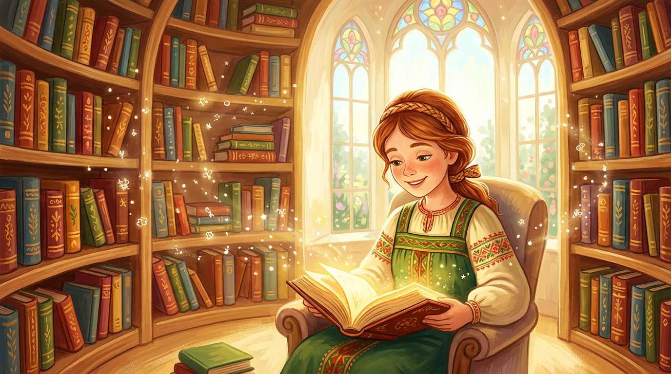 Читательский билет открывает дверь к залитым светом полкам с книгами